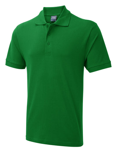 Uneek UC114 180GSM Unisex Ring Spun Combed Cotton Men's Ultra Cotton Poloshirt