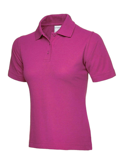 Uneek UC115 180GSM Unisex Ring Spun Combed Cotton Ladies Ultra Cotton Poloshirt