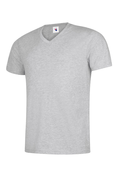 Uneek UC317 180GSM Unisex Ring Spun Combed Cotton Classic V Neck T-shirt