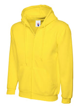 Uneek UC504 300GSM Unisex Polyester Cotton Adults Classic Full Zip Hooded Sweatshirt