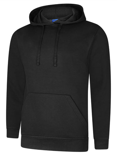 Uneek UC509 280GSM Unisex Cotton Polyester Deluxe Hooded Sweatshirt