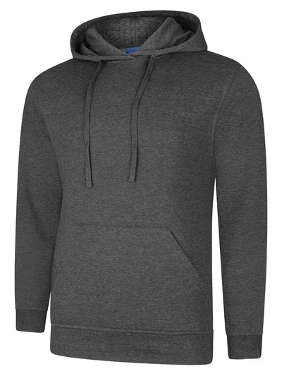 Uneek UC509 280GSM Unisex Cotton Polyester Deluxe Hooded Sweatshirt