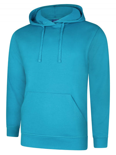 Uneek UC509 280GSM Unisex Cotton Polyester Deluxe Hooded Sweatshirt