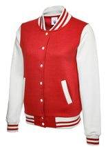 Uneek UC526 300GSM Unisex Polyester Cotton Ladies Varsity Jacket