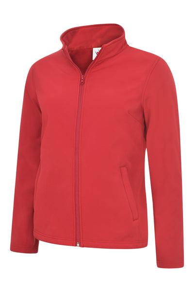 Uneek UC613 325GSM Unisex Unisex Ladies Classic Full Zip Soft Shell Jacket