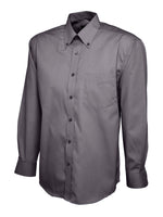 Uneek UC701 140GSM Men's Polyester Combed Cotton Men's Pinpoint Oxford Full Sleeve Shirt